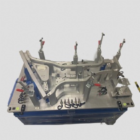 metal parts checking fixture